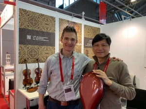 佳典提琴於 Musikmesse Frankfurt 2019 參展紀錄