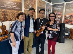 Music China 2019 David Lien 與參展來賓合影